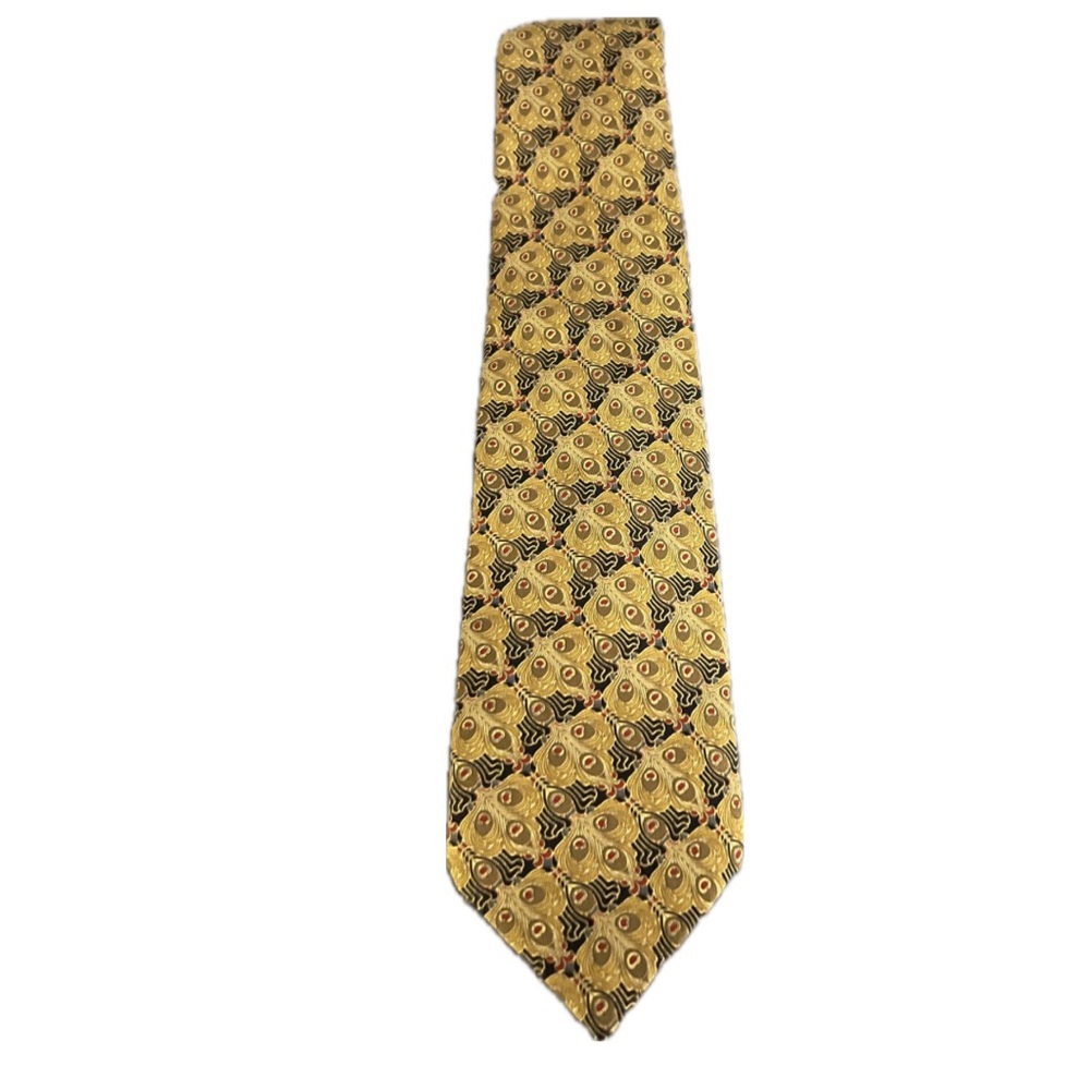 Liberty gold with black pattern tie. Good used condition.
